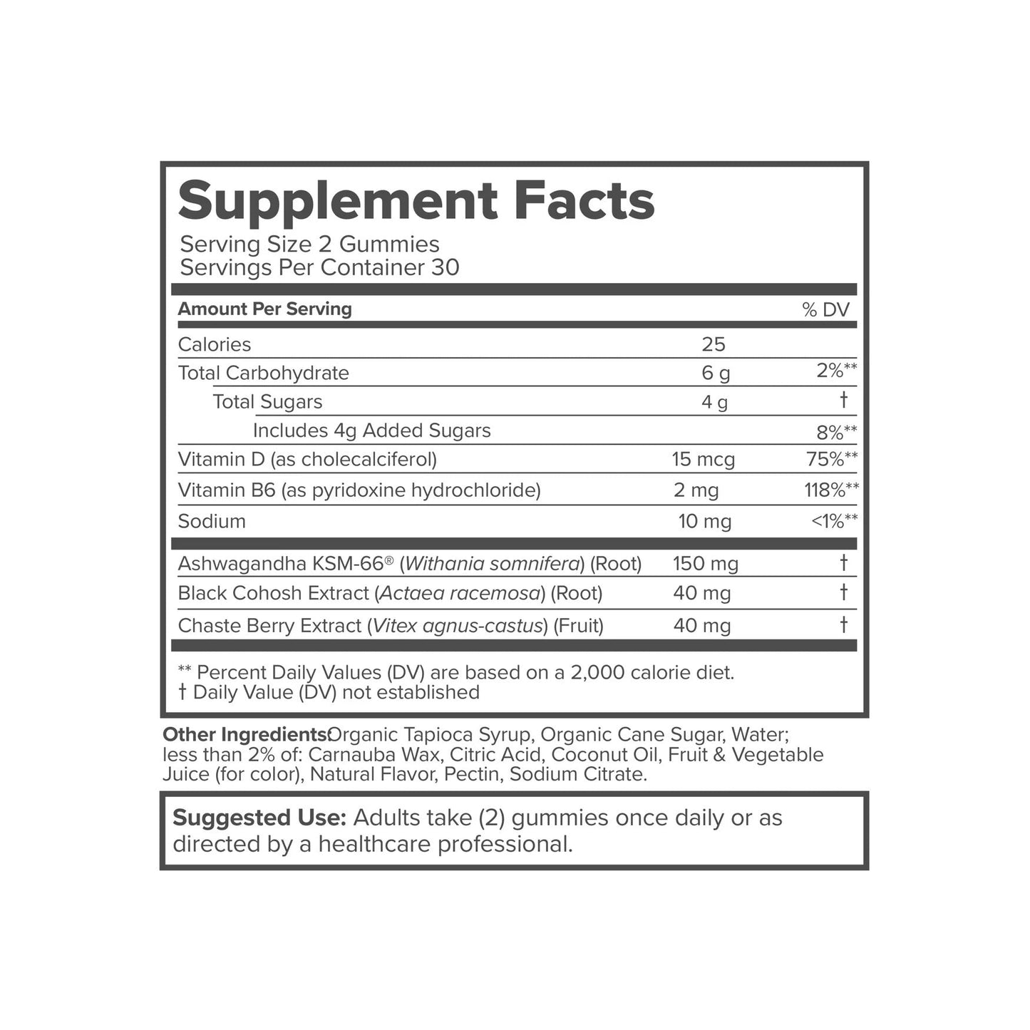 Women’s Menopause Balance Gummies