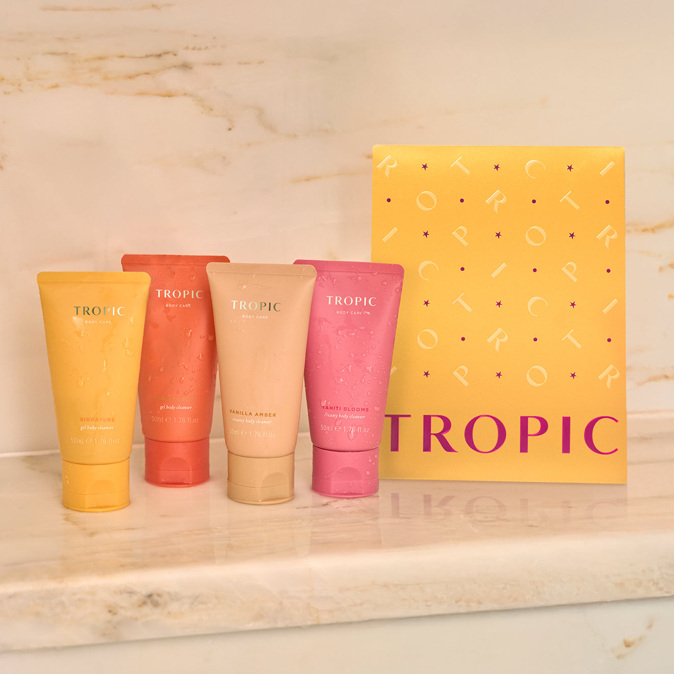 Tropical Showers Transportive Body Wash Set